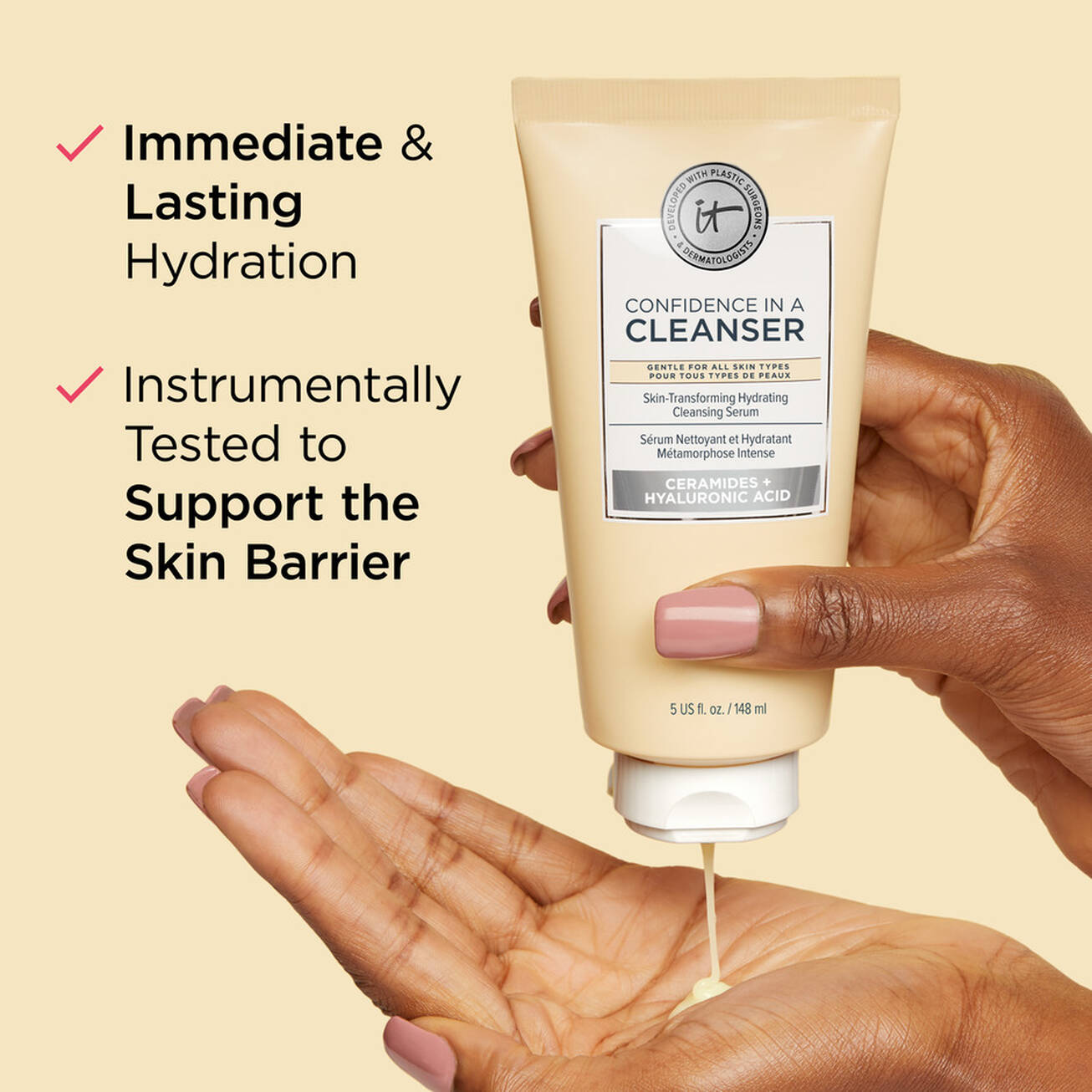 It Cosmetics Confidence In a Cleanser 148ml (5oz)