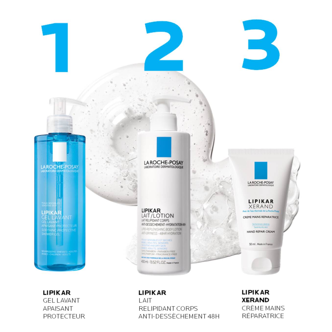 La Roche-Posay Lipikar Gel Lavant Apaisant Protecteur 400ml(13.52oz)