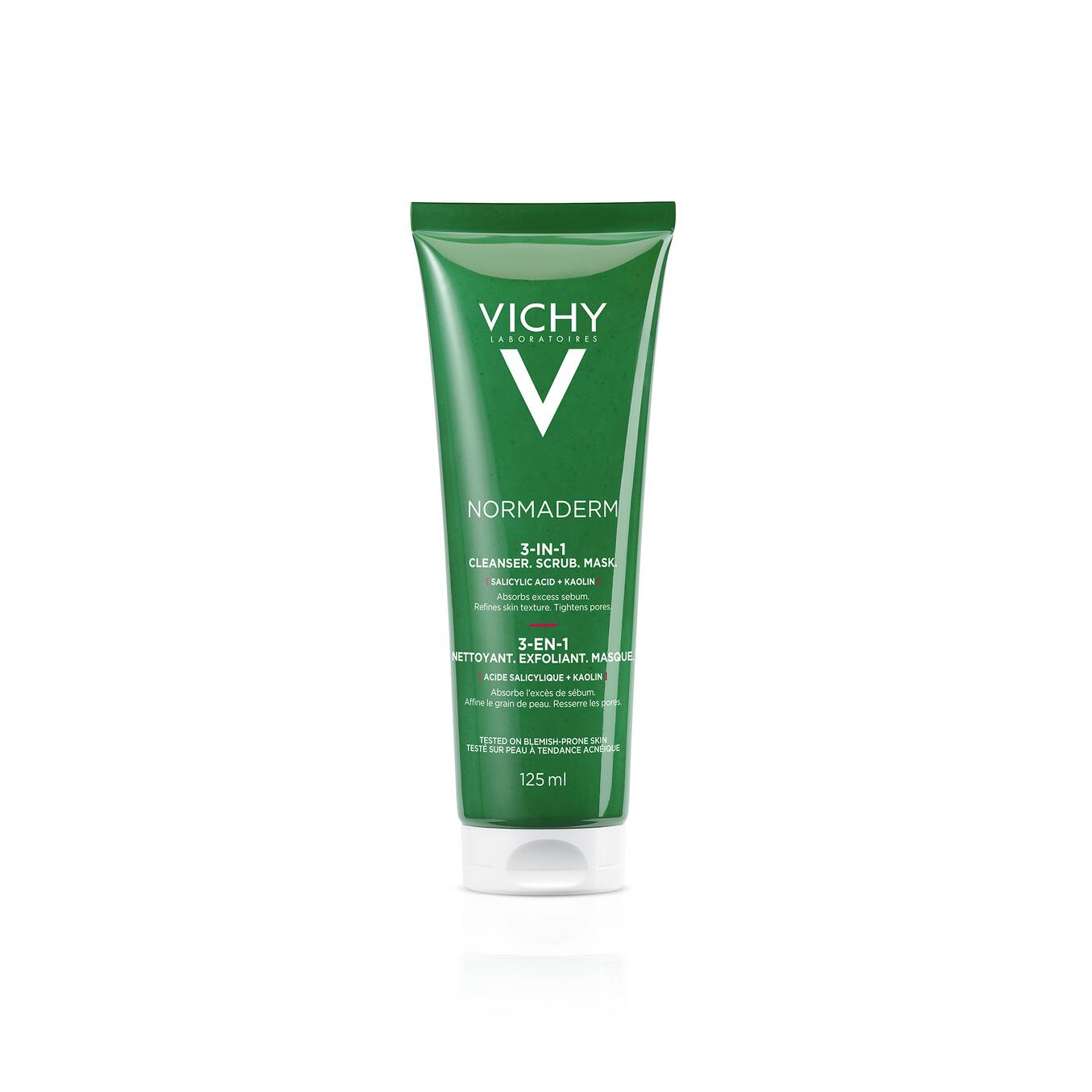 Vichy Normaderm 3-In-1 Cleansing Gel 125ml(4.23 0z)