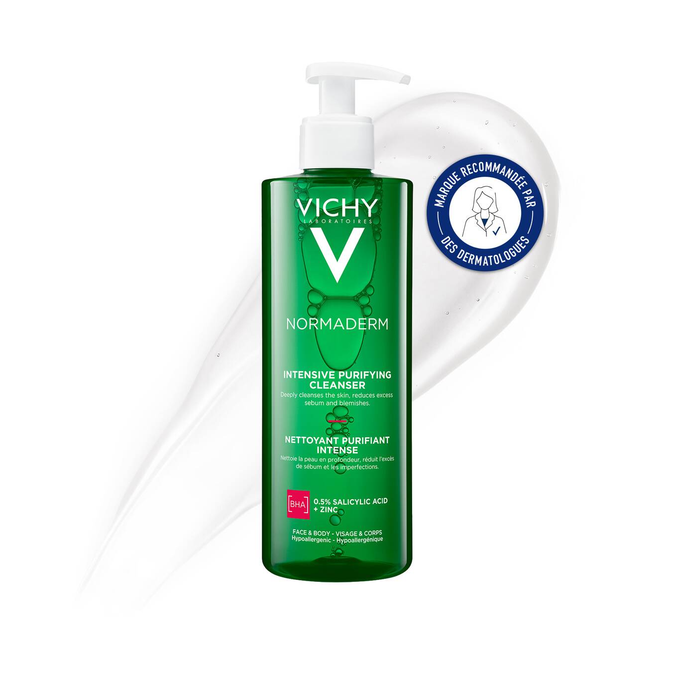 Vichy Normaderm Purifying Cleansing Gel 400 ml(13.52oz)
