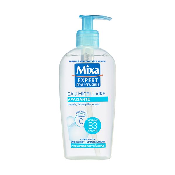 Mixa Cleansing water Apaisant Very sensitive and Reactive skin 200ml (6.76oz)