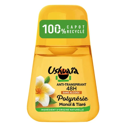 Ushuaia Deodorant anti-transpirant 48H Monoï & Tiaré 50ml (1.69oz)