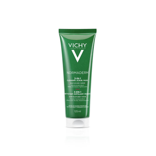Vichy Normaderm 3-In-1 Cleansing Gel 125ml(4.23 0z)