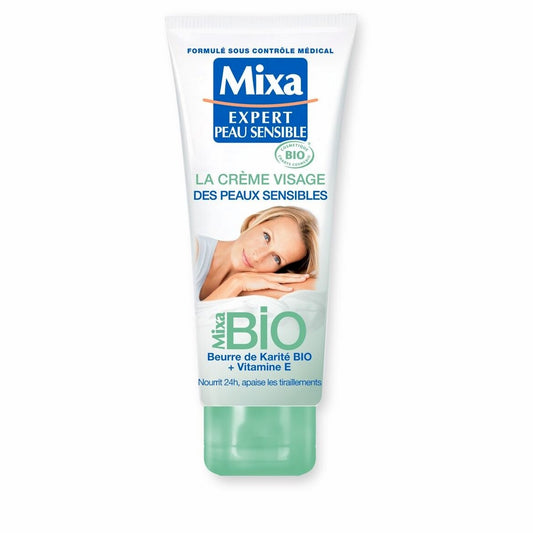 Mixa Certified Organic Face Cream for Sensitive Skin Moisturizing Cream 100ml(3.38oz)