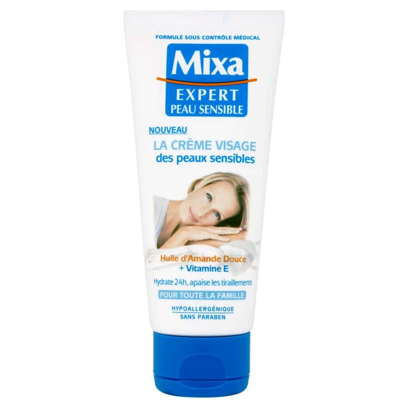 Mixa Face Cream for Sensitive Skin 100 ml (3.38oz)