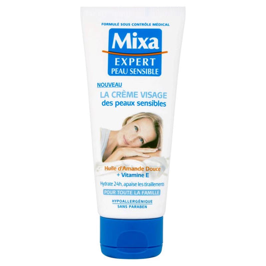 Mixa Face Cream for Sensitive Skin 100 ml (3.38oz)