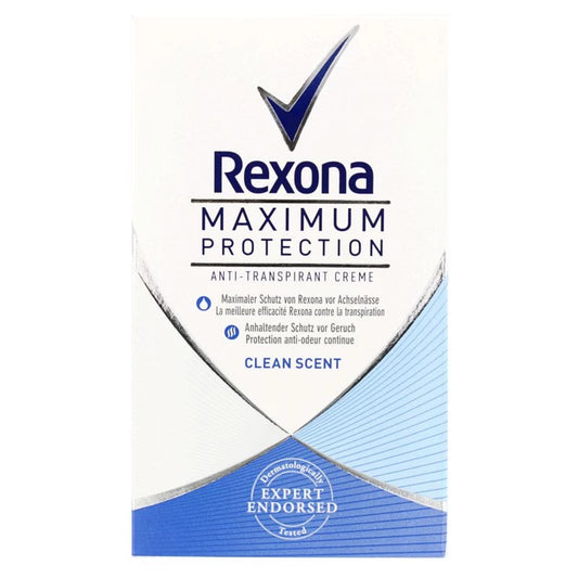 Rexona Women Maximum Protection Clean Scent Deo Cream 45ml (1.52 oz)